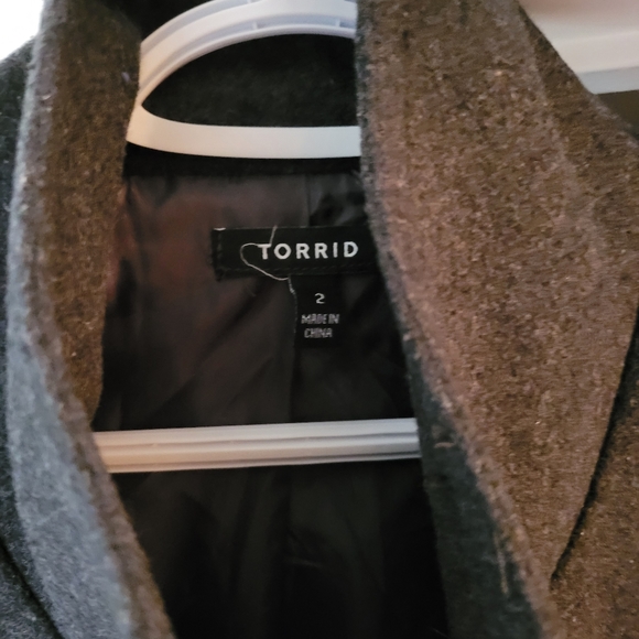 Torrid corset peacoat size 2 - Picture 3 of 3